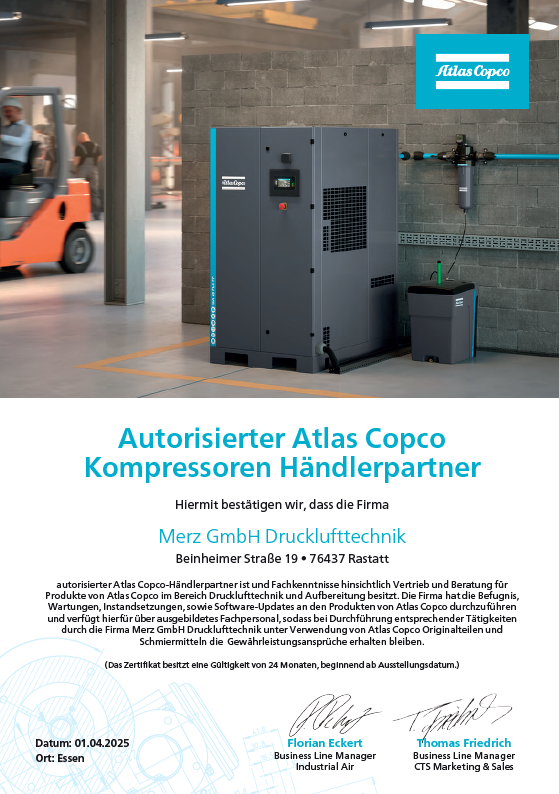 Händlerzertifikat Merz 2025